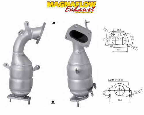 Magnaflow 61804 Catalytic Converter 61804: Buy near me in Poland at 2407.PL - Good price!