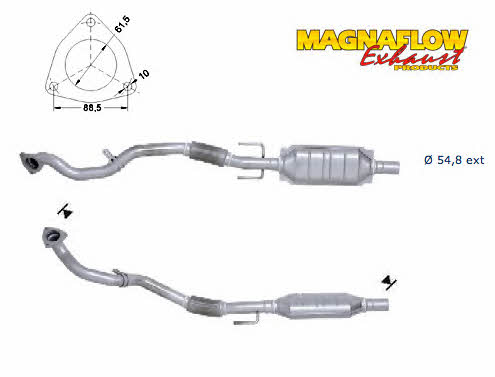 Magnaflow 65802D Catalytic Converter 65802D: Buy near me in Poland at 2407.PL - Good price!