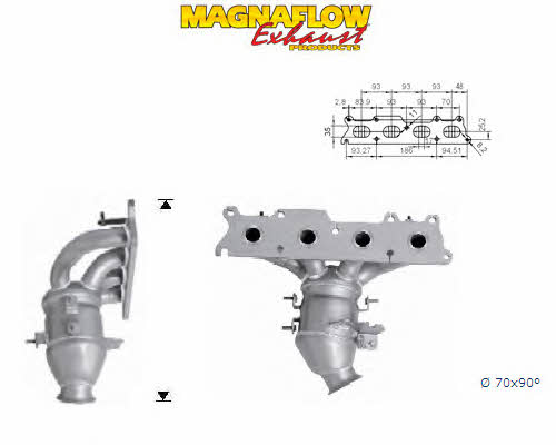 Magnaflow 60911 Catalytic Converter 60911: Buy near me in Poland at 2407.PL - Good price!