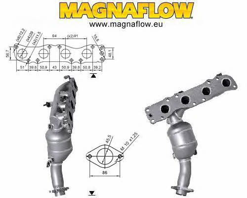Magnaflow 67610 Каталізатор 67610: Приваблива ціна - Купити у Польщі на 2407.PL!