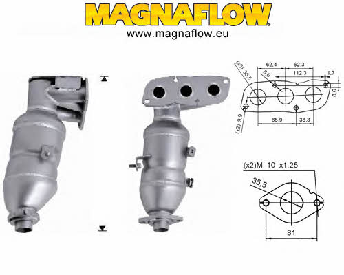 Magnaflow 60914 Catalytic Converter 60914: Buy near me in Poland at 2407.PL - Good price!