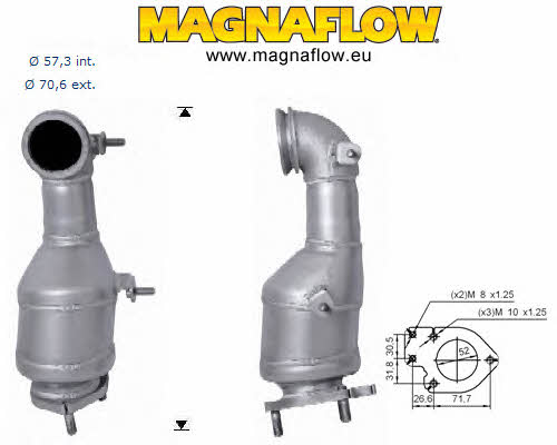 Magnaflow 69601D Katalysator 69601D: Kaufen Sie zu einem guten Preis in Polen bei 2407.PL!