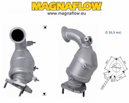 Magnaflow 65815D Катализатор 65815D: Отличная цена - Купить в Польше на 2407.PL!