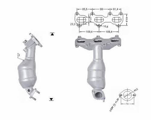 Magnaflow 64110 Catalytic Converter 64110: Buy near me in Poland at 2407.PL - Good price!