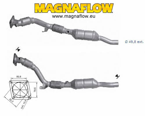 Magnaflow 77223 Catalytic Converter 77223: Buy near me in Poland at 2407.PL - Good price!