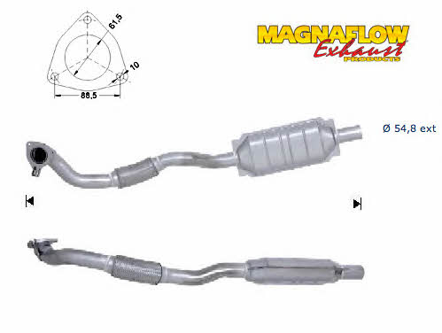 Magnaflow 65806D Катализатор 65806D: Отличная цена - Купить в Польше на 2407.PL!