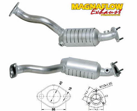 Magnaflow 73002 Catalytic Converter 73002: Buy near me in Poland at 2407.PL - Good price!