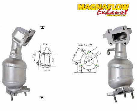 Magnaflow 75829D Каталізатор 75829D: Приваблива ціна - Купити у Польщі на 2407.PL!