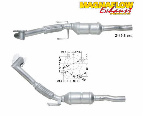 Magnaflow 77014D Catalytic Converter 77014D: Buy near me in Poland at 2407.PL - Good price!