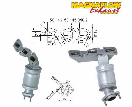 Magnaflow 72513 Katalizator 72513: Dobra cena w Polsce na 2407.PL - Kup Teraz!