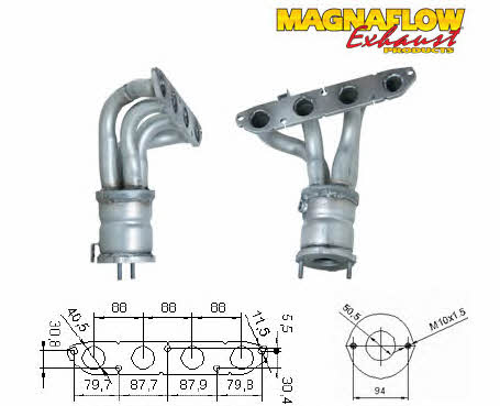 Magnaflow 74502 Catalytic Converter 74502: Buy near me in Poland at 2407.PL - Good price!