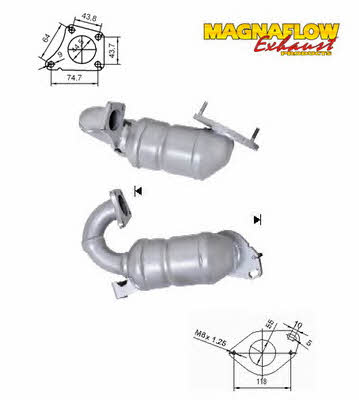 Magnaflow 76353D Katalysator 76353D: Kaufen Sie zu einem guten Preis in Polen bei 2407.PL!