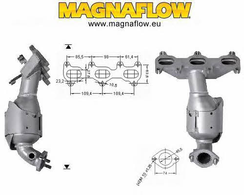 Magnaflow 73417 Катализатор 73417: Отличная цена - Купить в Польше на 2407.PL!