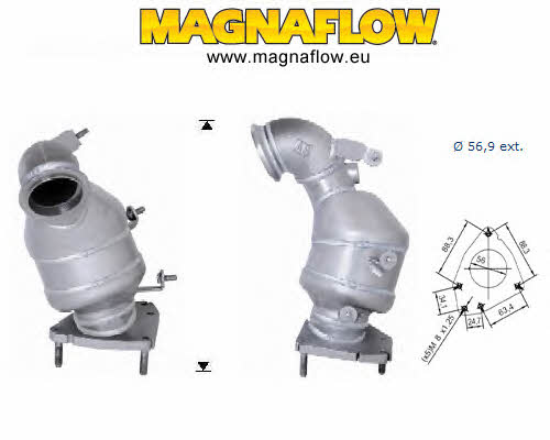 Magnaflow 65813D Katalizator 65813D: Dobra cena w Polsce na 2407.PL - Kup Teraz!