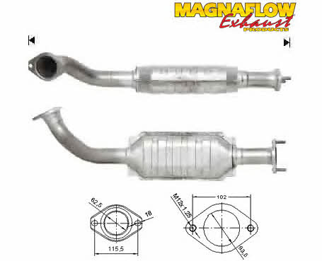 Magnaflow 75402D Каталізатор 75402D: Приваблива ціна - Купити у Польщі на 2407.PL!