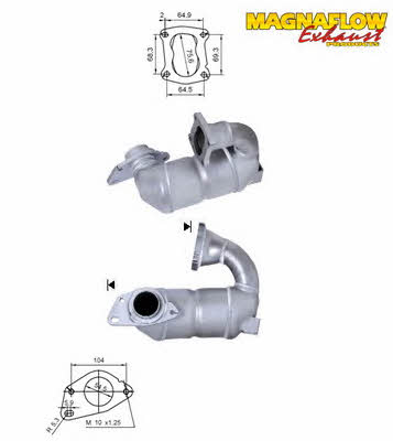 Magnaflow 66301D Catalytic Converter 66301D: Buy near me in Poland at 2407.PL - Good price!