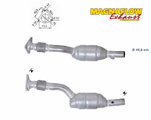 Magnaflow 76352 Каталізатор 76352: Приваблива ціна - Купити у Польщі на 2407.PL!