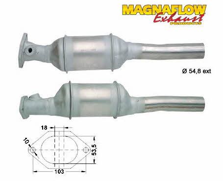 Magnaflow 81850 Katalysator 81850: Kaufen Sie zu einem guten Preis in Polen bei 2407.PL!