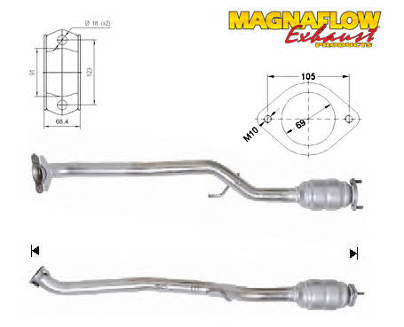 Magnaflow 75615 Catalytic Converter 75615: Buy near me in Poland at 2407.PL - Good price!