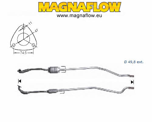 Magnaflow 65814D Catalytic Converter 65814D: Buy near me in Poland at 2407.PL - Good price!