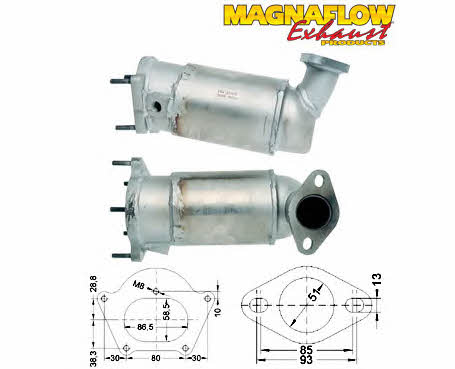 Magnaflow 83417 Катализатор 83417: Отличная цена - Купить в Польше на 2407.PL!
