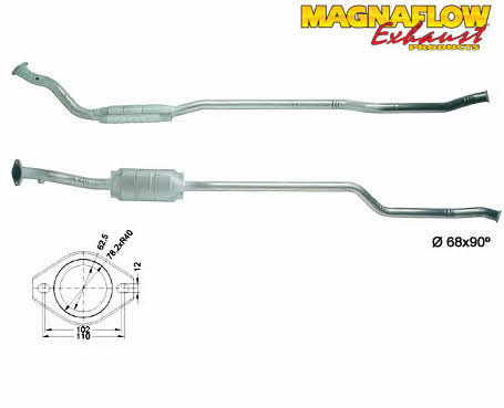 Magnaflow 80920 Каталізатор 80920: Приваблива ціна - Купити у Польщі на 2407.PL!