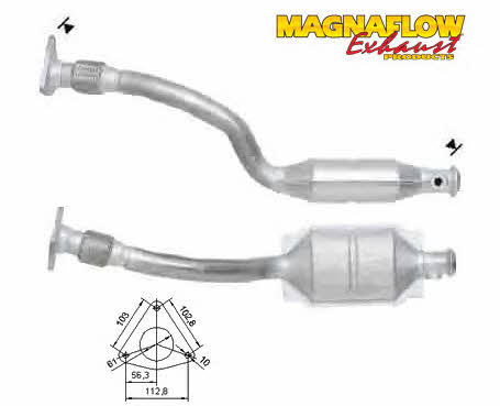 Magnaflow 76314 Катализатор 76314: Отличная цена - Купить в Польше на 2407.PL!