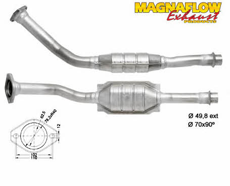 Magnaflow 80962D Каталізатор 80962D: Приваблива ціна - Купити у Польщі на 2407.PL!