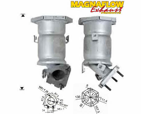 Magnaflow 75603 Каталізатор 75603: Приваблива ціна - Купити у Польщі на 2407.PL!
