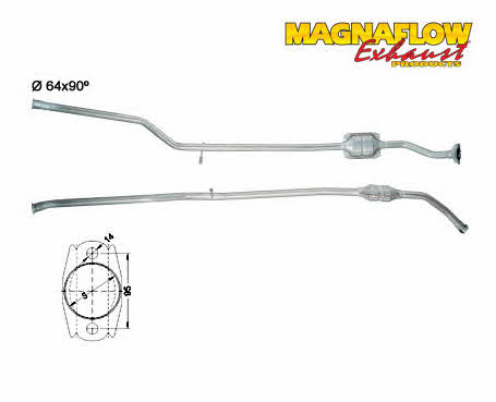 Magnaflow 80956D Katalizator 80956D: Dobra cena w Polsce na 2407.PL - Kup Teraz!