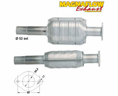 Magnaflow 81865D Каталізатор 81865D: Купити у Польщі - Добра ціна на 2407.PL!