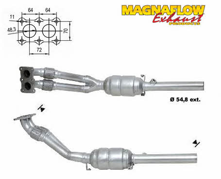 Magnaflow 70210 Katalizator 70210: Dobra cena w Polsce na 2407.PL - Kup Teraz!