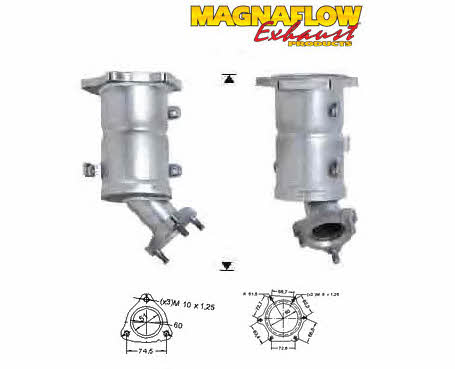 Magnaflow 75608D Каталізатор 75608D: Приваблива ціна - Купити у Польщі на 2407.PL!