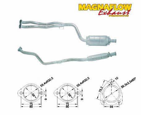 Magnaflow 85022 Catalytic Converter 85022: Buy near me in Poland at 2407.PL - Good price!