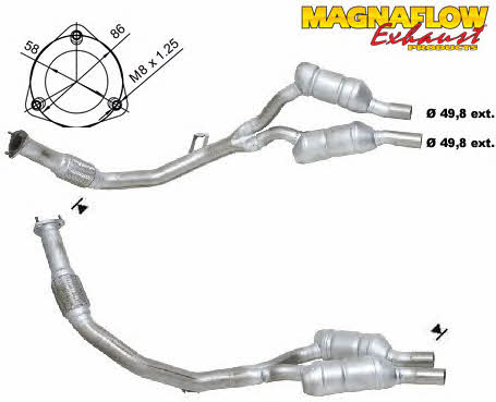 Magnaflow 78811D Catalytic Converter 78811D: Buy near me in Poland at 2407.PL - Good price!