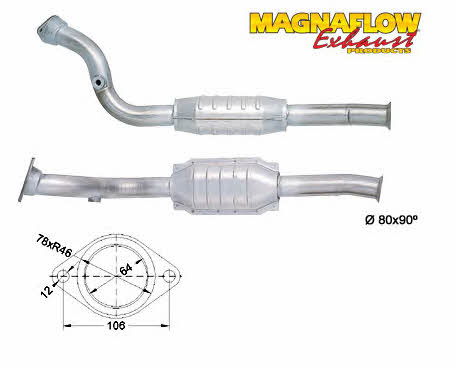 Magnaflow 80955 Каталізатор 80955: Купити у Польщі - Добра ціна на 2407.PL!