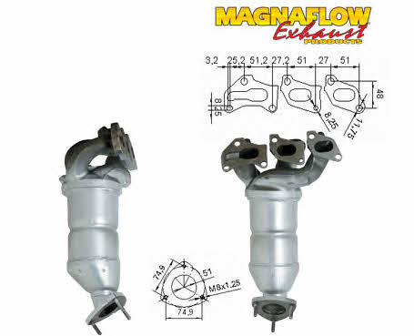 Magnaflow 75806 Katalizator 75806: Dobra cena w Polsce na 2407.PL - Kup Teraz!