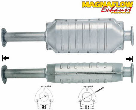 Magnaflow 80061D Catalytic Converter 80061D: Buy near me in Poland at 2407.PL - Good price!