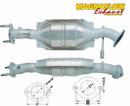 Magnaflow 80402 Katalysator 80402: Bestellen Sie in Polen zu einem guten Preis bei 2407.PL!