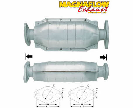 Magnaflow 80020 Katalysator 80020: Kaufen Sie zu einem guten Preis in Polen bei 2407.PL!