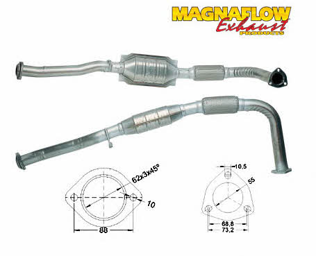 Magnaflow 84505D Catalytic Converter 84505D: Buy near me in Poland at 2407.PL - Good price!