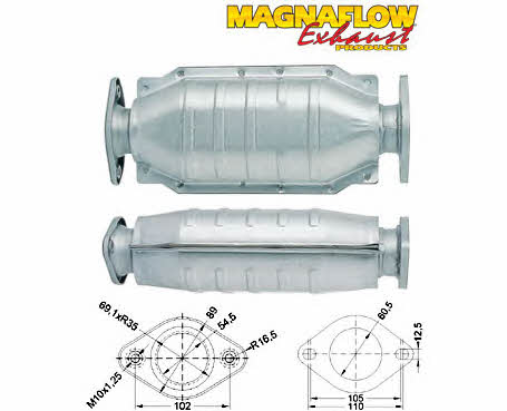 Magnaflow 84107 Катализатор 84107: Купить в Польше - Отличная цена на 2407.PL!