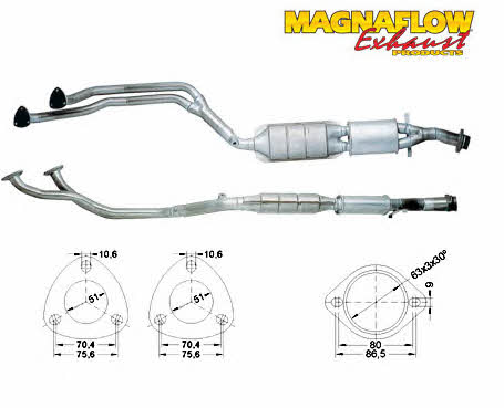Magnaflow 80675 Катализатор 80675: Отличная цена - Купить в Польше на 2407.PL!