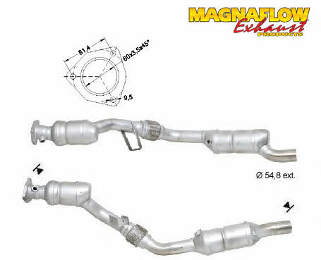 Magnaflow 70205 Catalytic Converter 70205: Buy near me in Poland at 2407.PL - Good price!