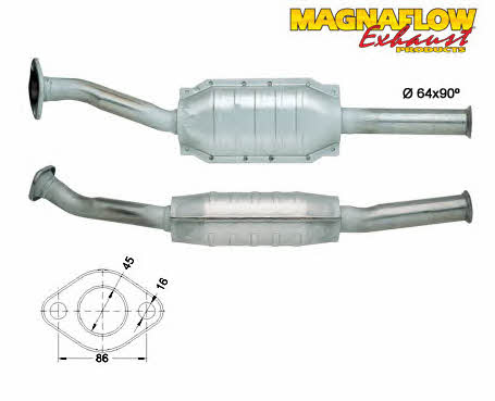 Magnaflow 86006 Katalysator 86006: Kaufen Sie zu einem guten Preis in Polen bei 2407.PL!