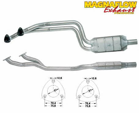 Magnaflow 80669 Catalytic Converter 80669: Buy near me in Poland at 2407.PL - Good price!