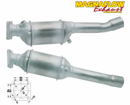 Magnaflow 80255 Каталізатор 80255: Приваблива ціна - Купити у Польщі на 2407.PL!