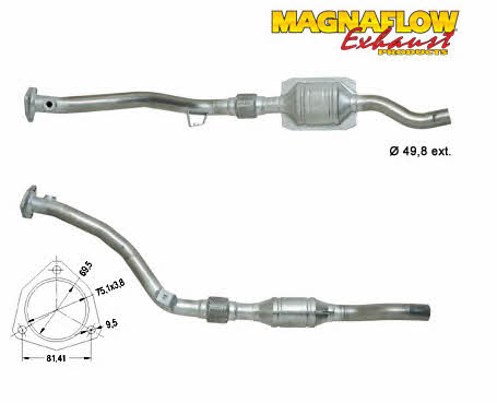 Magnaflow 80272 Katalysator 80272: Kaufen Sie zu einem guten Preis in Polen bei 2407.PL!
