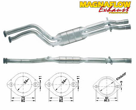 Magnaflow 80668 Катализатор 80668: Отличная цена - Купить в Польше на 2407.PL!