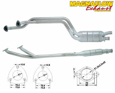 Magnaflow 80620 Katalizator 80620: Dobra cena w Polsce na 2407.PL - Kup Teraz!